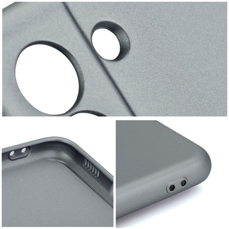 Futerał METALLIC do IPHONE 16 Pro Max szary