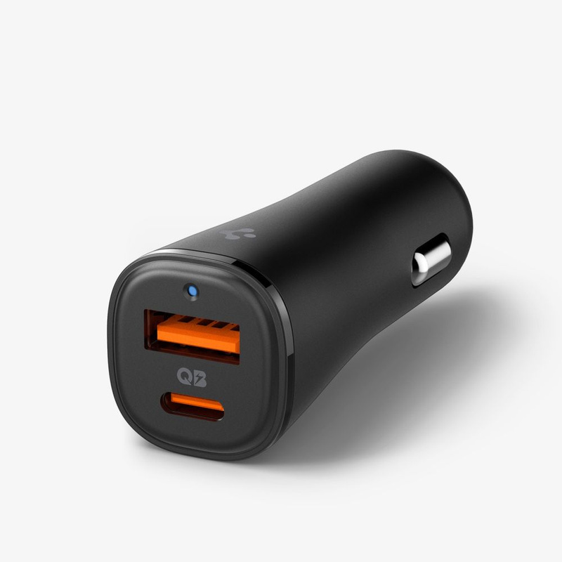 Ładowarka sieciowa Spigen EV482 48W       ArcStation Essential Czarna/Black ACP08447