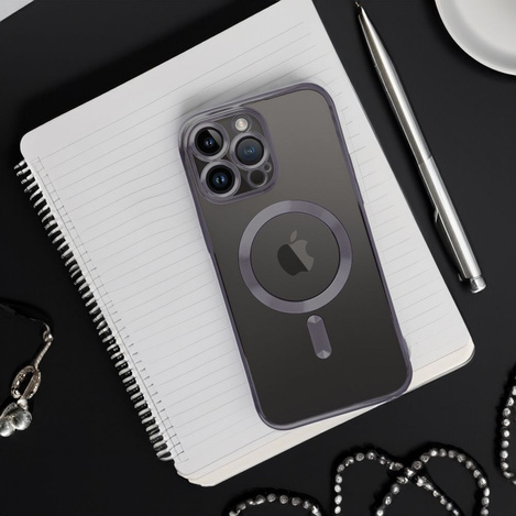 Futerał ELECTRO MAG COVER kompatybilny z MagSafe do IPHONE 16 czarny