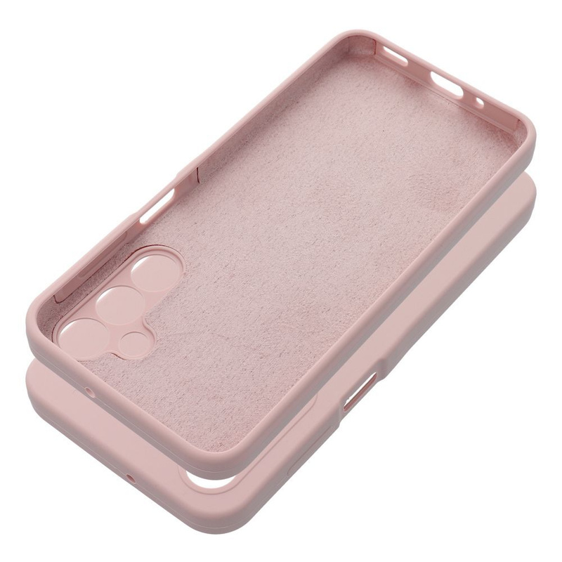 Futerał SILICONE 2mm do SAMSUNG A16 5G / A16 4G pudrowy róż