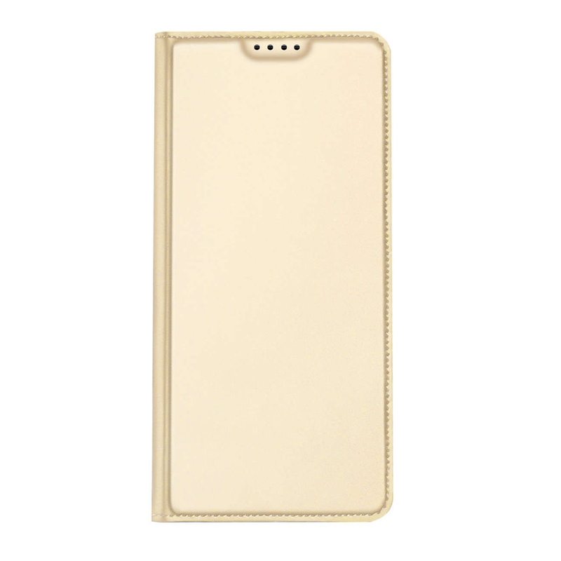 Dux Ducis Skin Pro Case for Xiaomi Redmi Note 12 Pro+ Flip Card Wallet Stand Gold