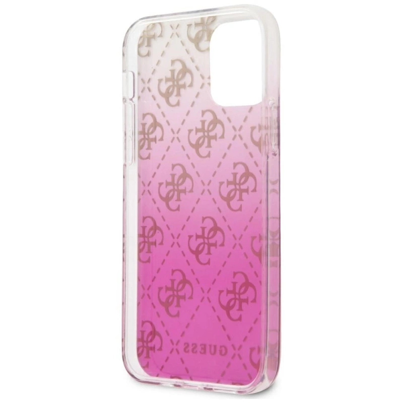 Guess GUHCP12SPCU4GGPI iPhone 12 mini 5,4" różowy/pink hardcase 4G Gradient / GUHCP12SPCU4GGPI