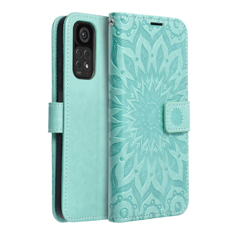 Kabura MEZZO Book do XIAOMI Redmi NOTE 11 / 11S mandala zielony