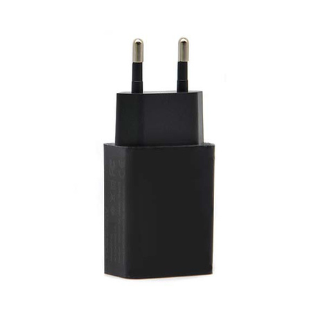 ŁADOWARKA SIECIOWA 2.1A 10W CZARNA DENMEN 2100mA DC02 2xUSB SINGLE