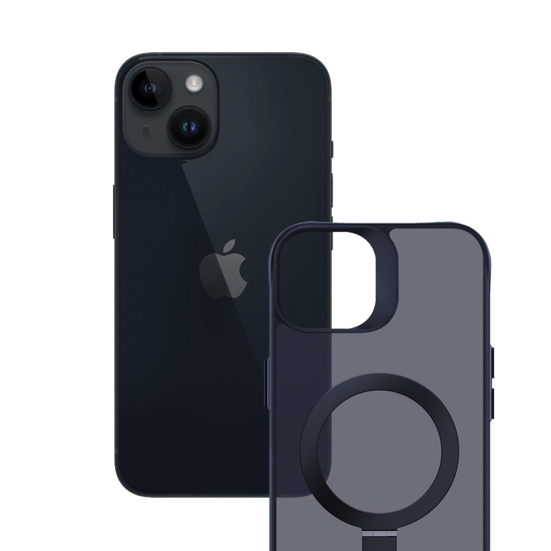 3MK Smoke Case iPhone 13/14 Magsafe & Stand