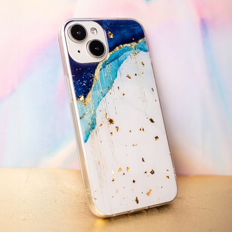 Nakładka Gold Glam do iPhone 15 6,1" Iceberg