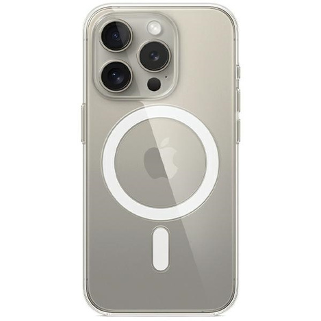 Etui silikonowe Apple Clear Case MT233ZM/A MagSafe do iPhone 15 Pro Max - przezroczyste