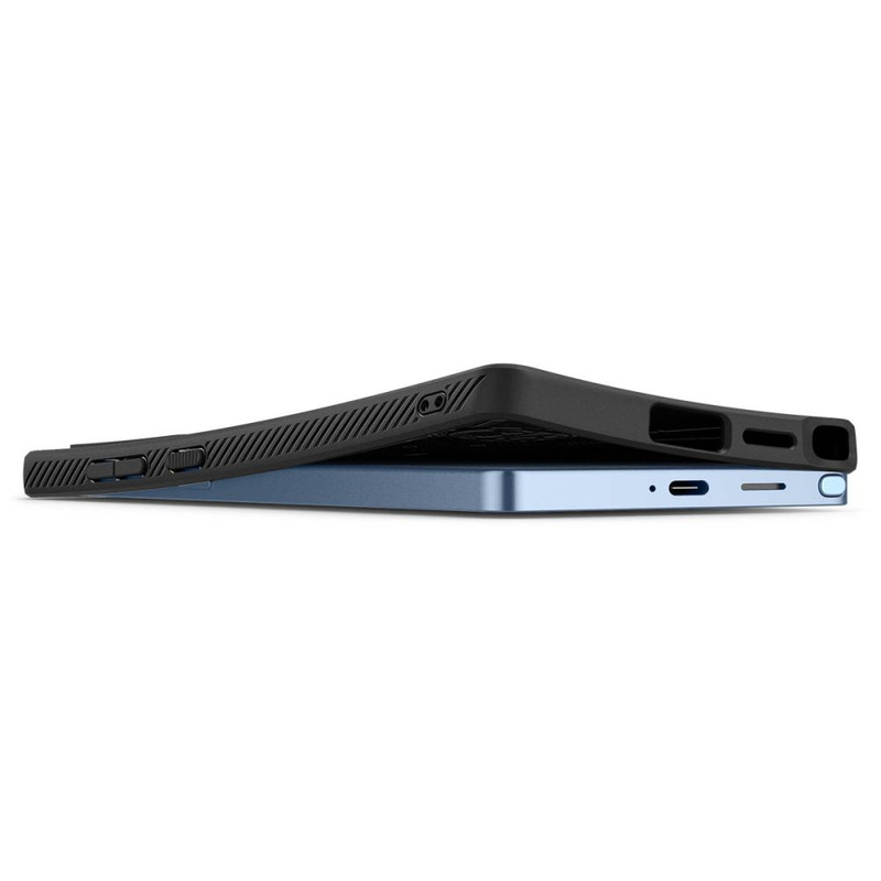 Spigen nakładka Liquid Air do Samsung Galaxy S25 Ultra Matowa Czarna