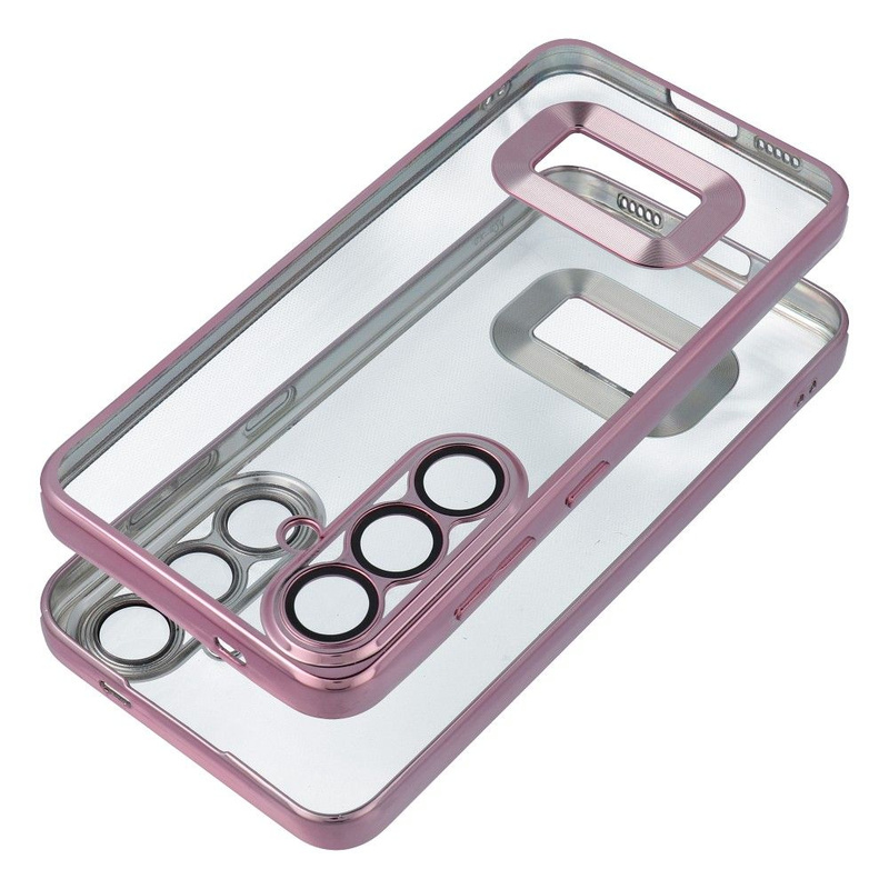Futerał GLAM do SAMSUNG S25 pudrowy róż