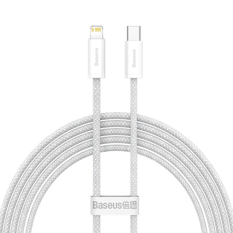 Baseus Dynamic kabel USB Typ C - Lightning Power Delivery 20W 2m biały (CALD000102)