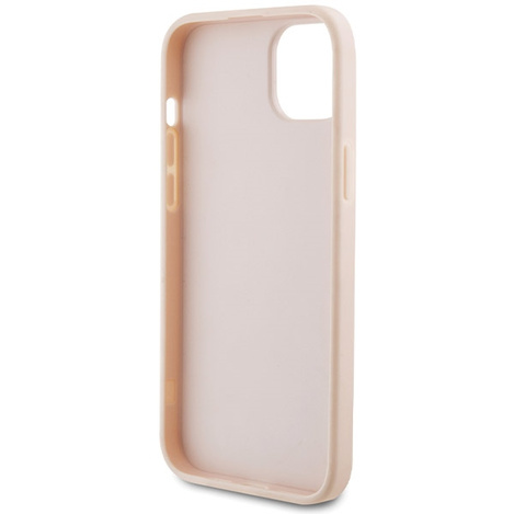 Karl Lagerfeld Quilted K Pattern Hülle für iPhone 15 Plus / 14 Plus – Rosa