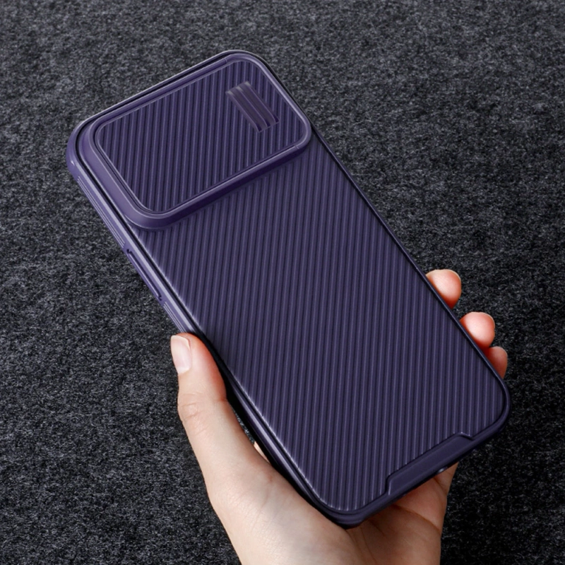 Nillkin CamShield S Case iPhone 14 Pro Max Armored Cover Camera Protector Black
