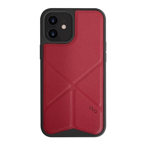 UNIQ Transforma etui na iPhone 12 mini czerwony