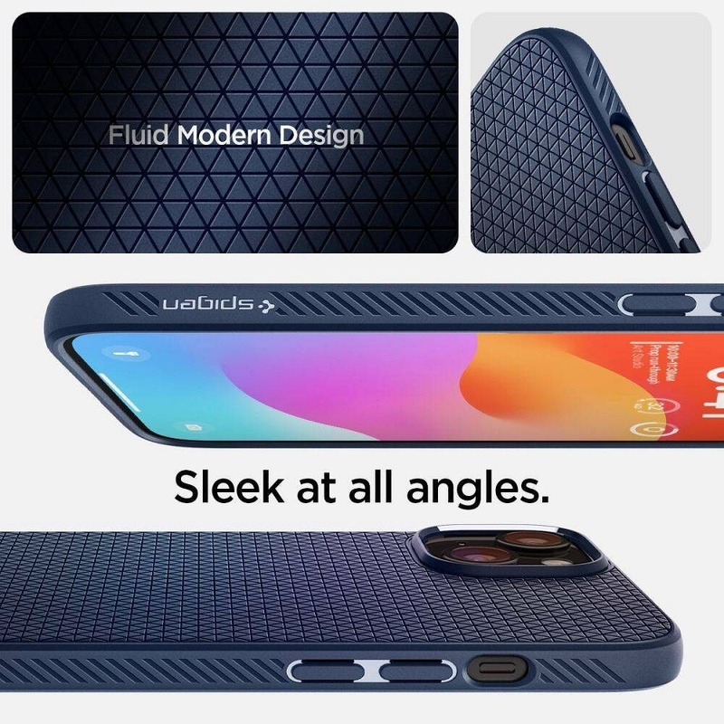 Spigen Liquid Air iPhone 16 granatowy/navy blue ACS08195