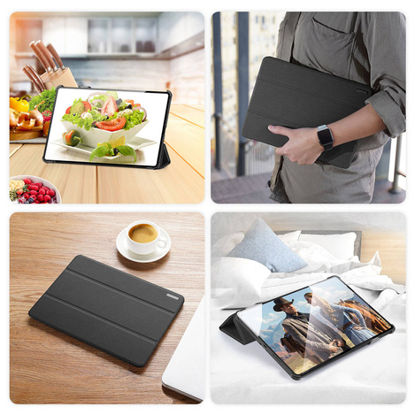 Dux Ducis Domo Hülle für Huawei MatePad Pro 11&#39;&#39; (2022) Smart Cover Ständer schwarz