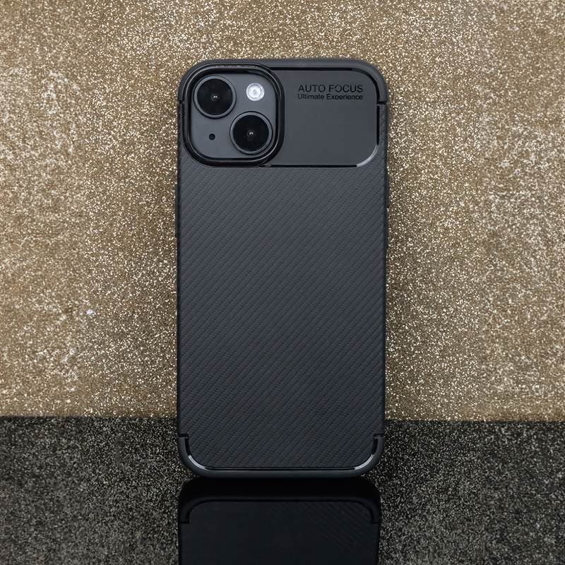 Nakładka Carbon Black do iPhone 15 Pro 6,1"