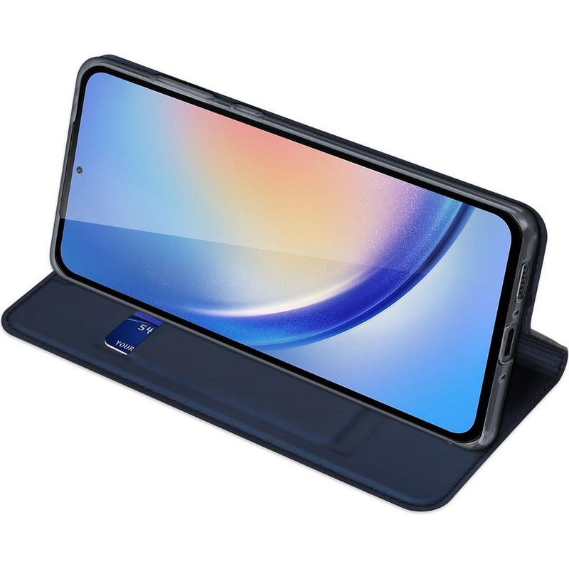 Dux Ducis Skin Pro case for Samsung A35 5G with flap - blue