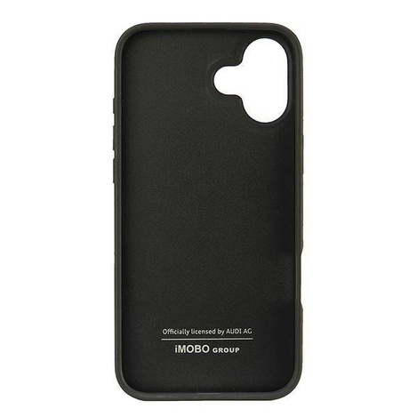 Audi nakładka Synthetic Leather do iPhone 16 Plus 6.7" czarna