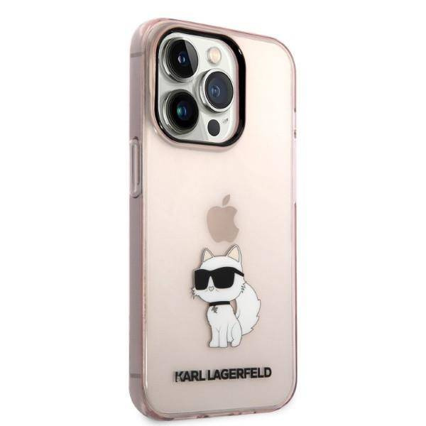 Karl Lagerfeld IML NFT Choupette - Etui iPhone 14 Pro Max (różowy)