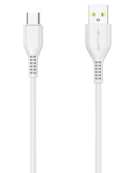 JELLICO kabel KDS-32 USB-C USB 3.1A 2M Biały