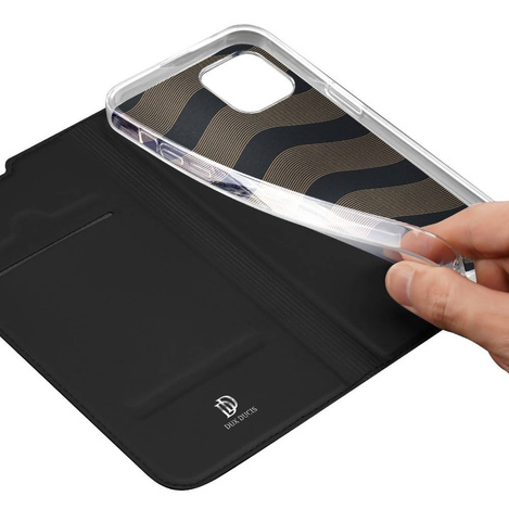 Dux Ducis Skin Pro Holster Flip Cover for iPhone 14 Max black