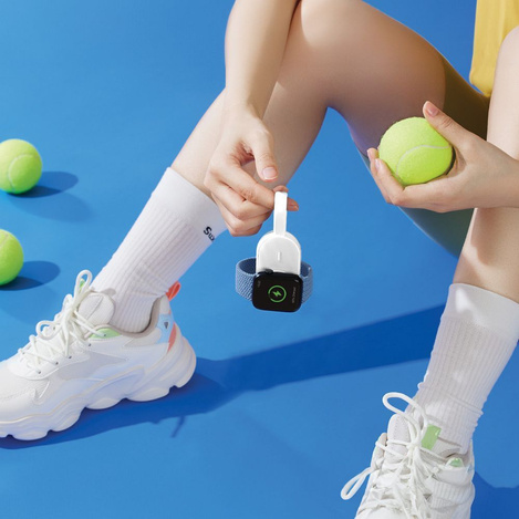 FORCELL Powerbank F-Energy Mini Power Watch 1200mAh biały