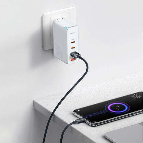 Baseus Crystal Shine Series Fast Charging Data Cable USB to Type-C 100W 1.2m Black