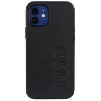 Audi Kunstleder iPhone 11 Pro 5,8" schwarz/schwarz Hardcase AU-TPUPPCIP11-TT/D1-BK