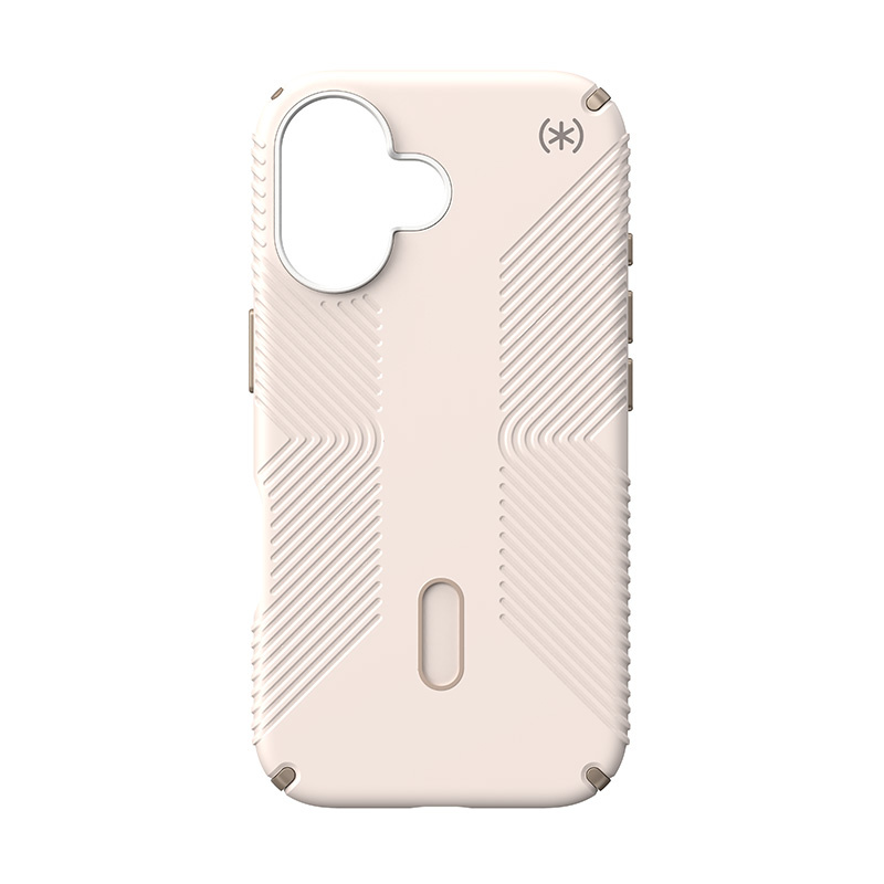Speck Presidio2 Grip ClickLock & MagSafe - Etui iPhone 16 (Bleached Bone / Heirloom Gold / Hazel Brown)