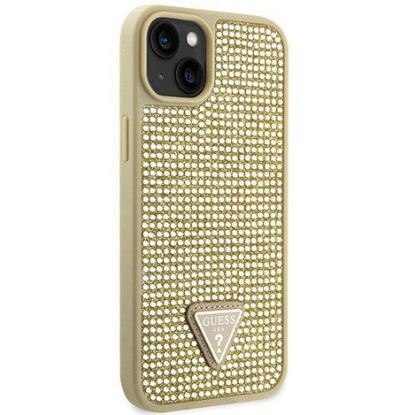 Guess GUHCP14MHDGTPD iPhone 14 Plus 6.7" gold/gold hardcase Rhinestone Triangle