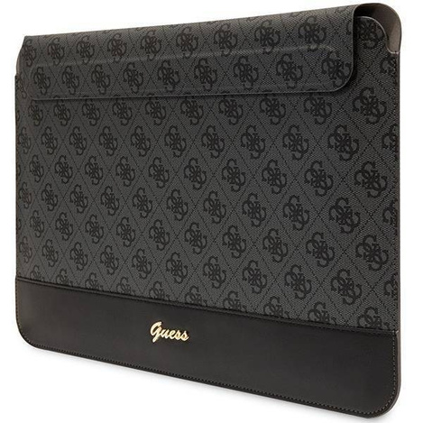 Guess Sleeve GUCS14PS4SGK 14&quot; black/black 4G Stripe Metal Logo