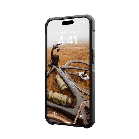 UAG Metropolis LT MagSafe case for iPhone 15 Pro Max - black kevlar