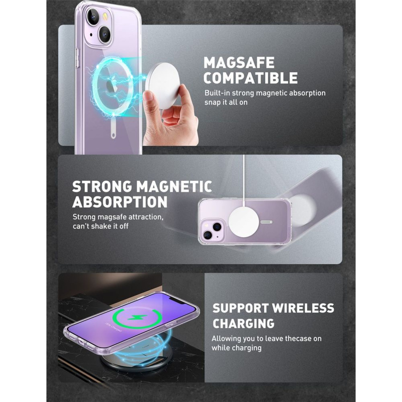 Etui IPHONE 14 PLUS Supcase UB Mag transparentne