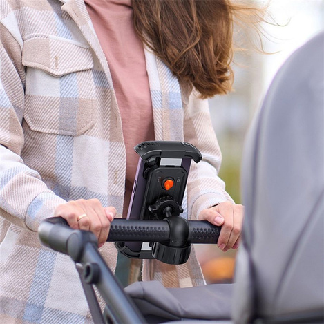 Baseus QuickGo phone holder - black