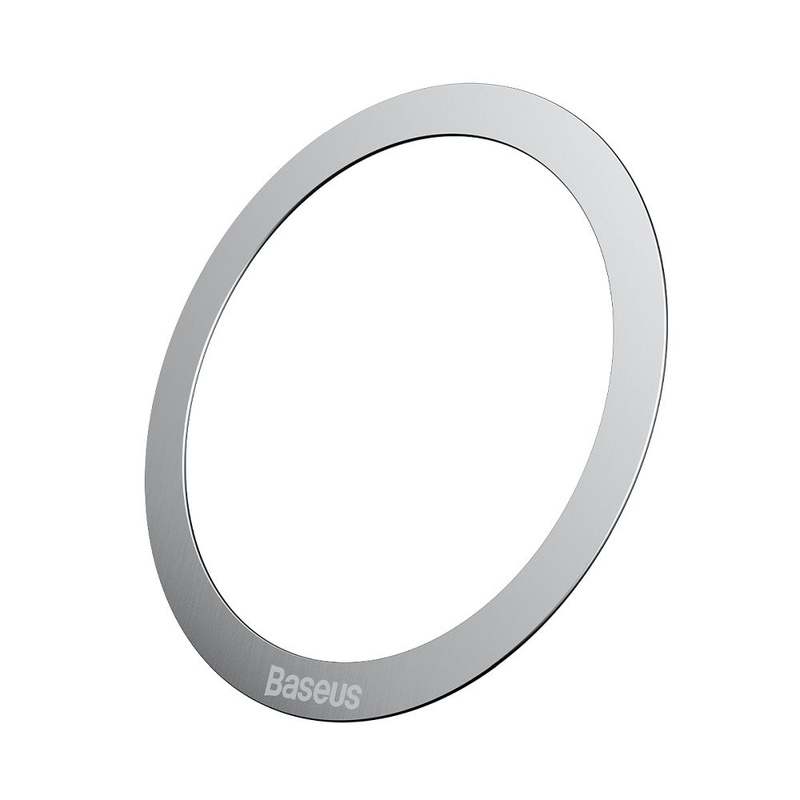 Baseus Halo Series magnetic ring (2 pcs / package) silver (PCCH000012)