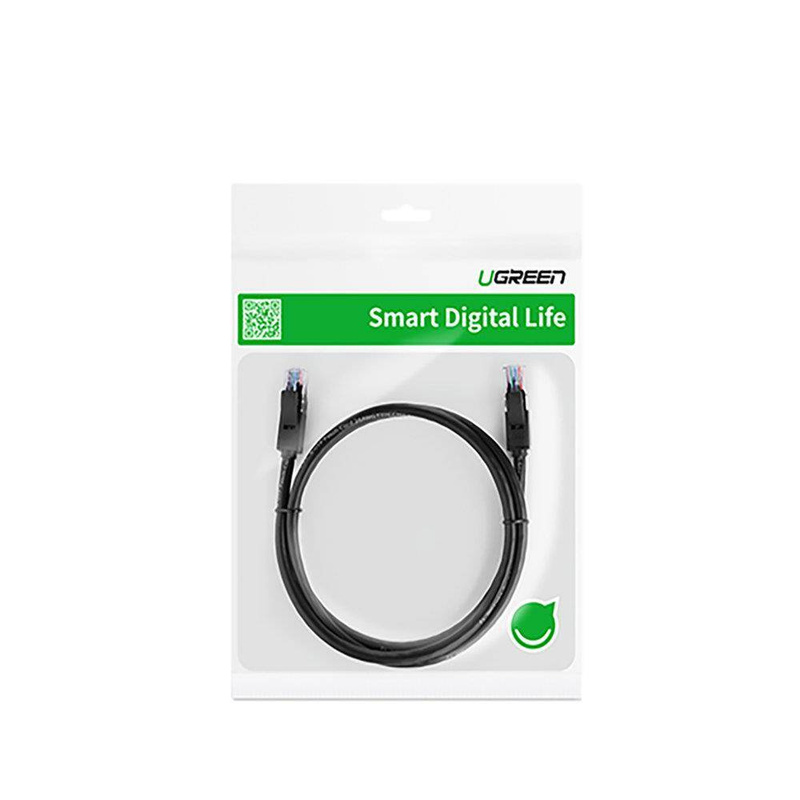 Ugreen Flat LAN Ethernet Cat. 6 8m schwarz (NW102)