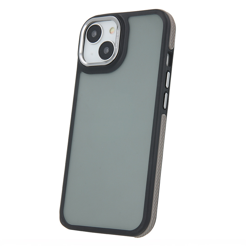 Nakładka Crystal Black do iPhone 16 Plus 6,7" szara