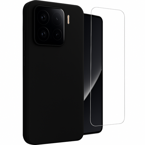 Etui do Xiaomi 15 czarne + Szkło