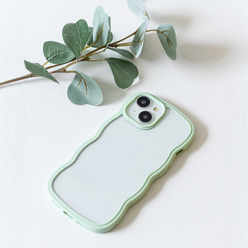 Nakładka Wave do iPhone 15 Pro 6,1&quot; zielona