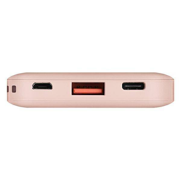 Powerbank Uniq Fuele mini 8000mAh USB-C 18W PD - różowy
