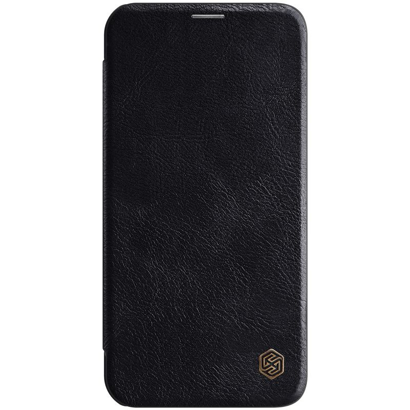 Nillkin Qin skórzana kabura etui Samsung Galaxy A42 5G czarny