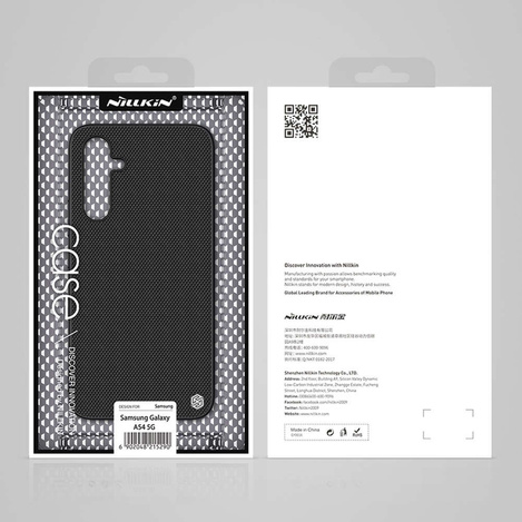 Nillkin Textured Case für Samsung Galaxy A54 5G verstärkte Nylonhülle schwarz