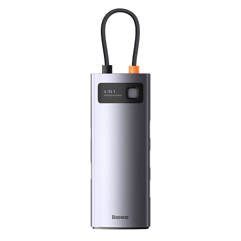Baseus Metal Gleam Series 4 in 1 HUB Docking Station USB Type C - 4 x USB 3.2 Gen. 1 (WKWG070013)