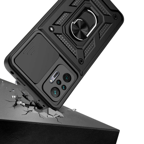 Nakładka Defender Slide do Xiaomi Redmi Note 10 Pro / 10 Pro Max czarna