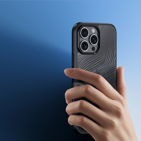 Dux Ducis Aimo Hülle für iPhone 16 Pro – Schwarz