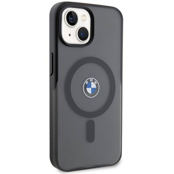 Oryginalne Etui APPLE IPHONE 15 PLUS BMW Hardcase IML Signature MagSafe (BMHMP15MDSLK) czarne