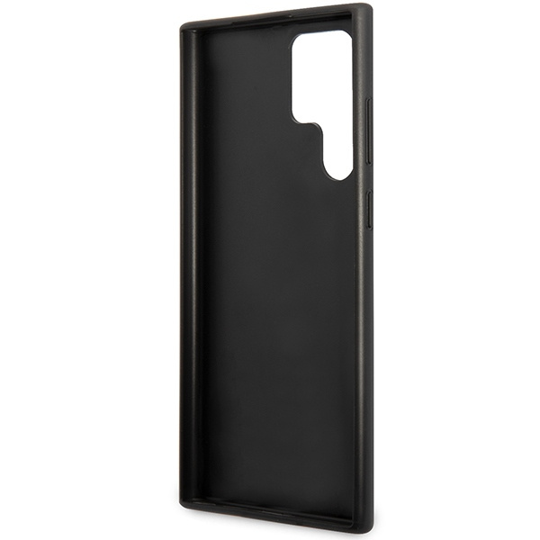 Oryginalne Etui GUESS Hardcase GUHCS24LG4GFGR do Samsung S24 Ultra (Classic logo / czarny)