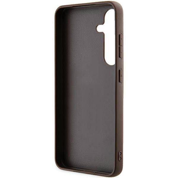 Oryginalne Etui GUESS hardcase 4G Big Metal Logo GUHCSA354GMGBR do Samsung Galaxy A35 brązowy