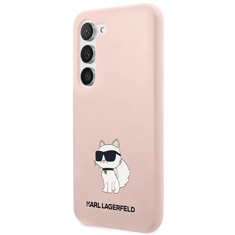 Karl Lagerfeld Silicone NFT Choupette - Etui Samsung Galaxy S23+ (różowy)