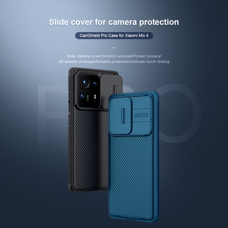 Etui Nillkin CamShield Pro PC+TPU do Xiaomi Mix 4 czarny